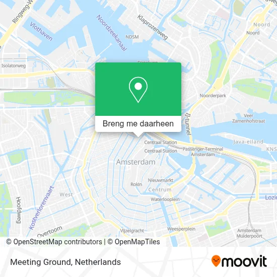 Meeting Ground kaart