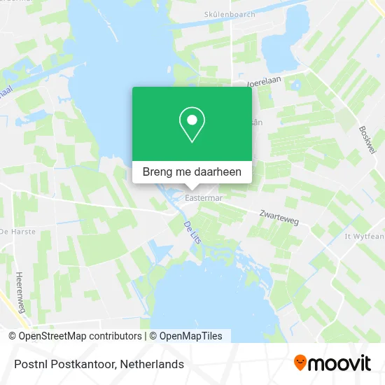 Postnl Postkantoor kaart