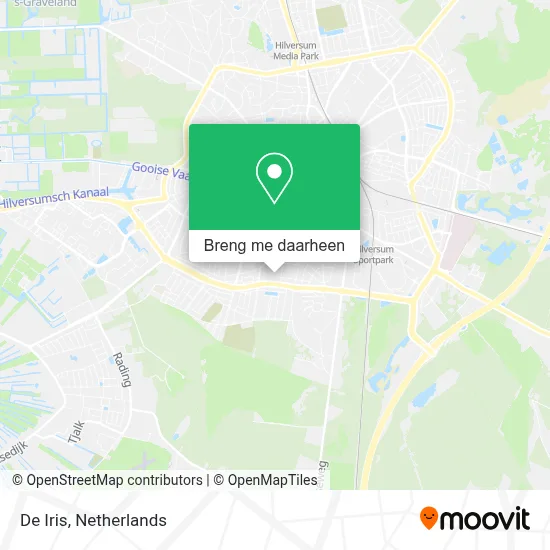 De Iris kaart