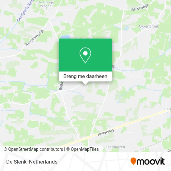 De Slenk kaart