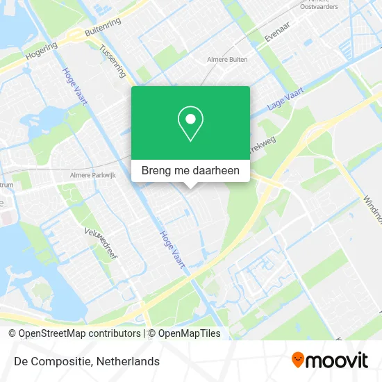 De Compositie kaart