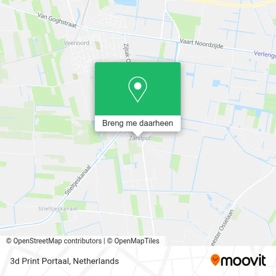 3d Print Portaal kaart