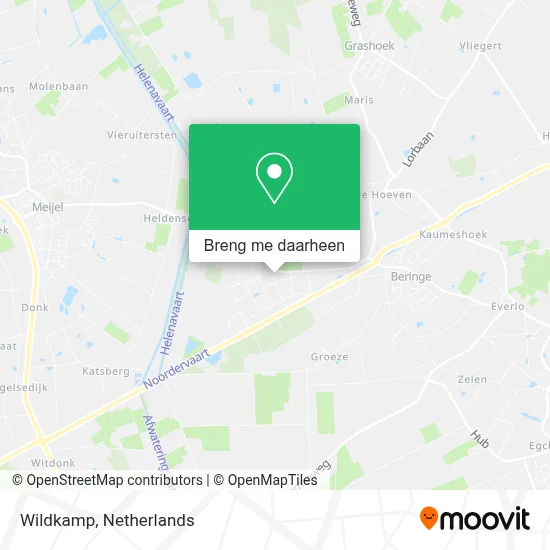 Wildkamp kaart