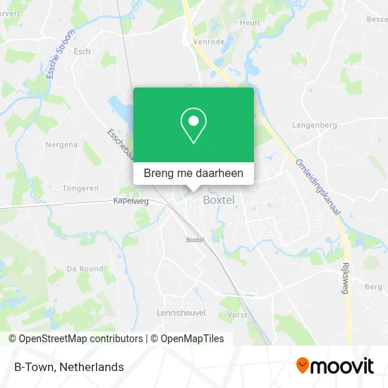 B-Town kaart