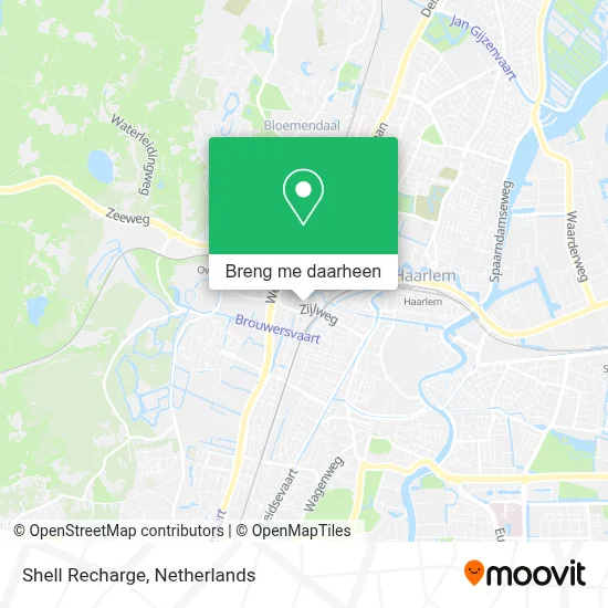 Shell Recharge kaart
