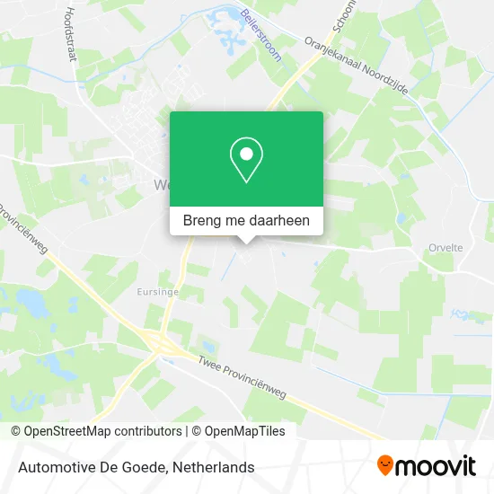 Automotive De Goede kaart