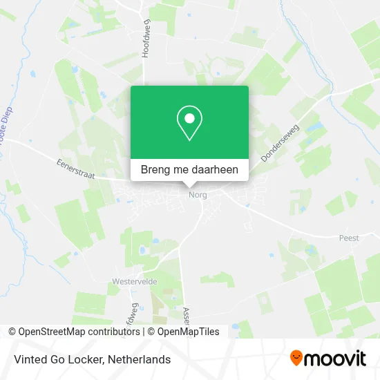 Vinted Go Locker kaart