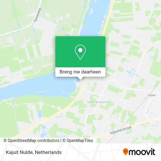 Kajuit Nulde kaart