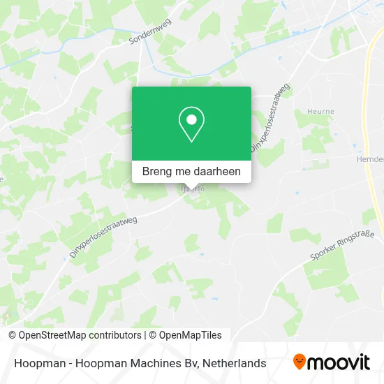 Hoopman - Hoopman Machines Bv kaart