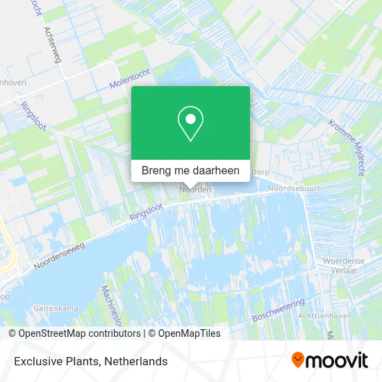 Exclusive Plants kaart
