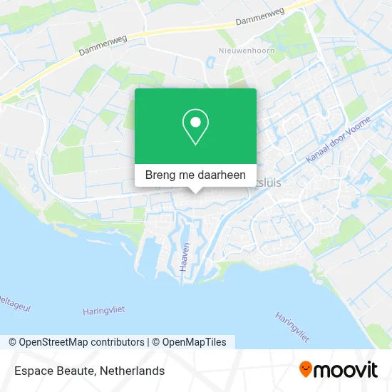 Espace Beaute kaart