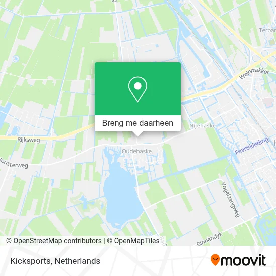 Kicksports kaart