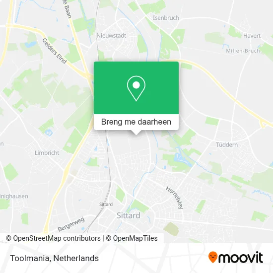 Toolmania kaart