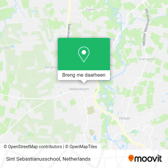 Sint Sebastianusschool kaart
