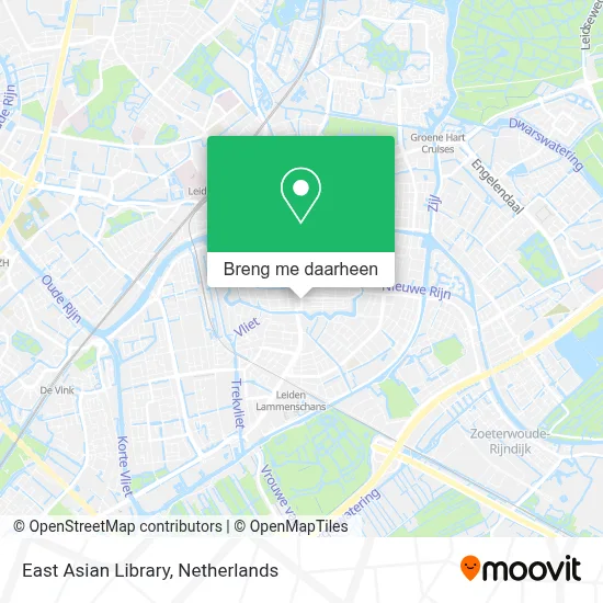 East Asian Library kaart