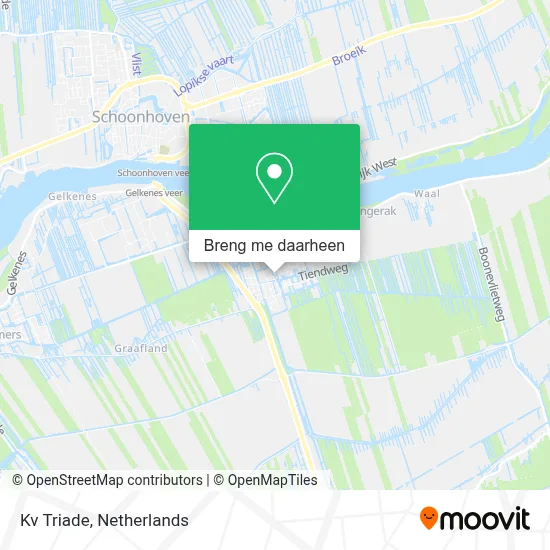 Kv Triade kaart