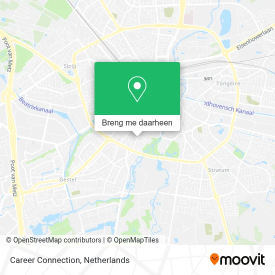Career Connection kaart