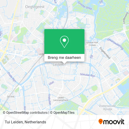 Tui Leiden kaart