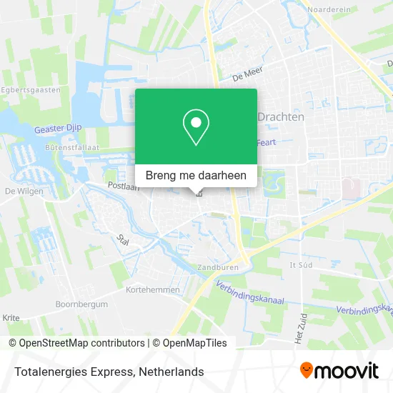 Totalenergies Express kaart