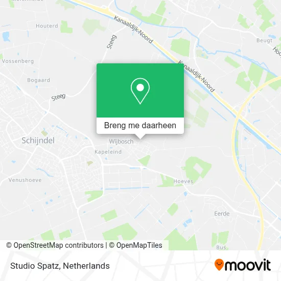 Studio Spatz kaart