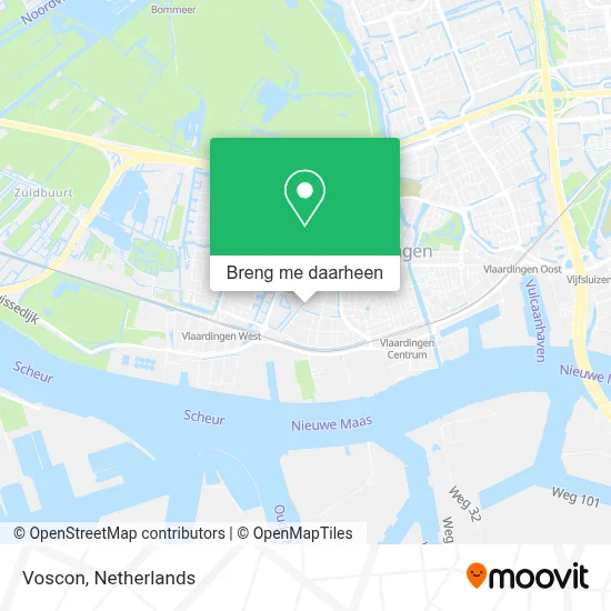 Voscon kaart