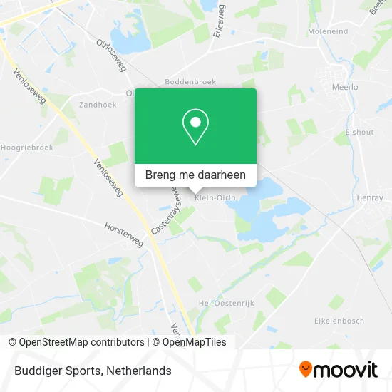 Buddiger Sports kaart