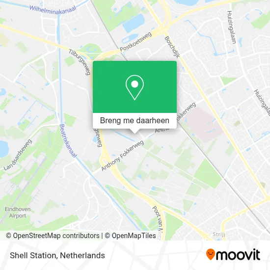 Shell Station kaart
