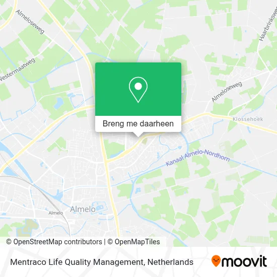 Mentraco Life Quality Management kaart