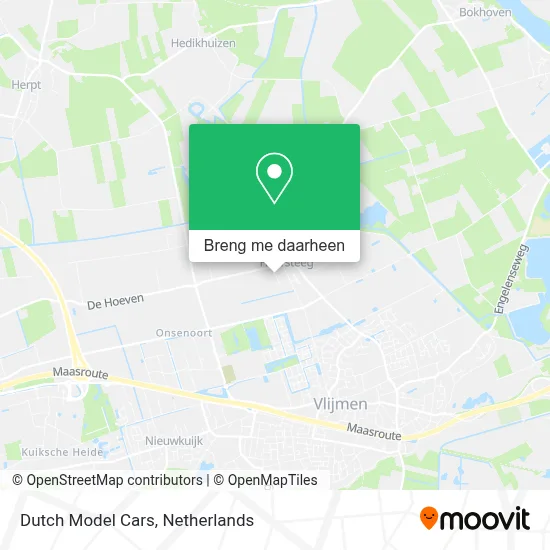 Dutch Model Cars kaart