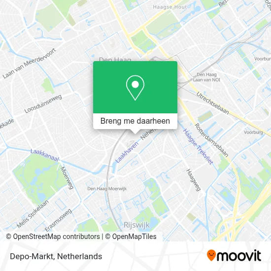 Depo-Markt kaart