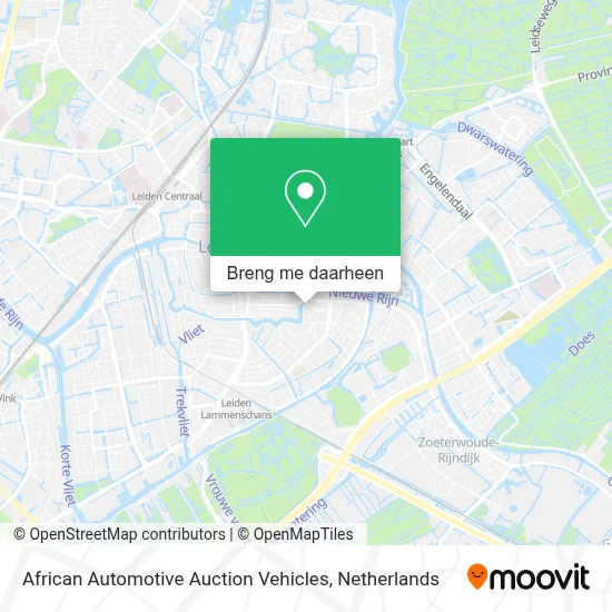 African Automotive Auction Vehicles kaart