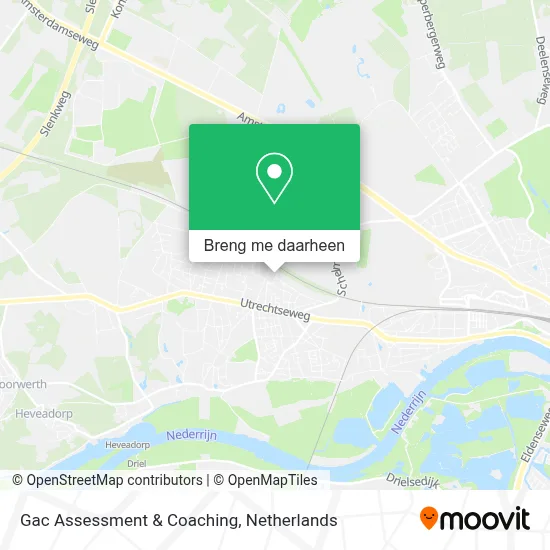 Gac Assessment & Coaching kaart