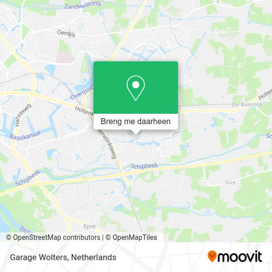Garage Wolters kaart