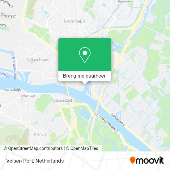 Velsen Port kaart