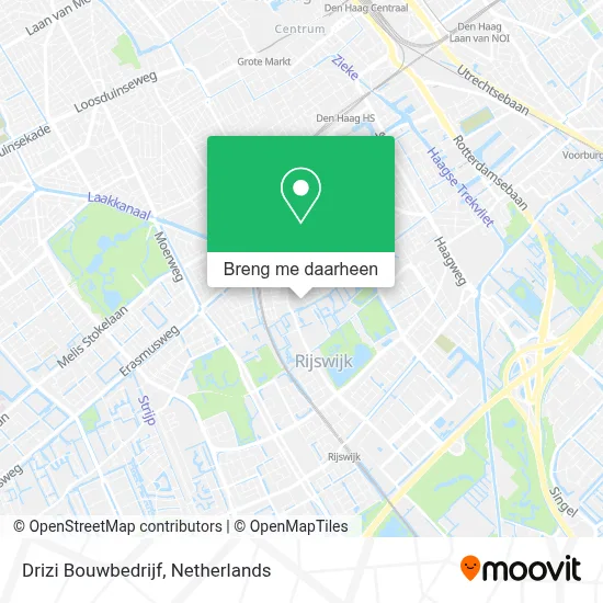Drizi Bouwbedrijf kaart