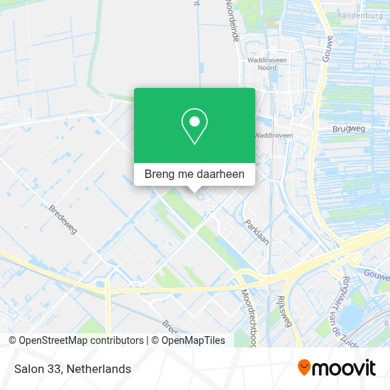 Salon 33 kaart