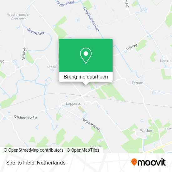 Sports Field kaart