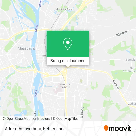 Adrem Autoverhuur kaart