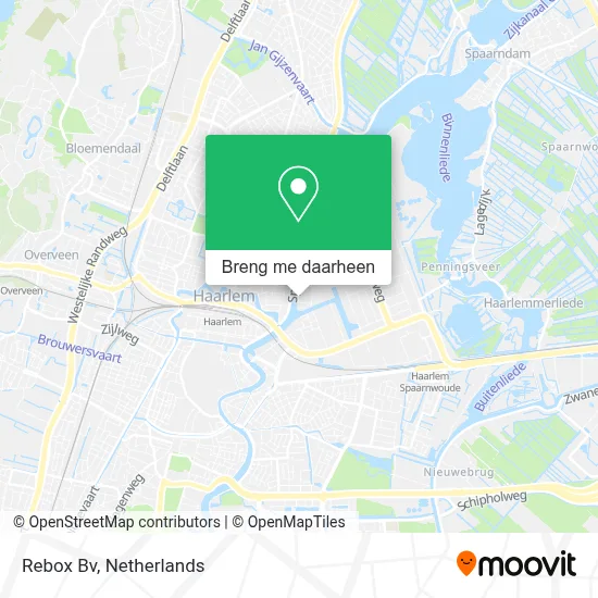 Rebox Bv kaart