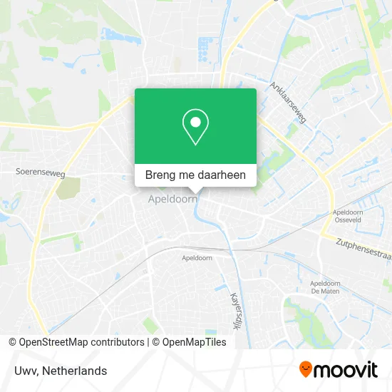 Uwv kaart