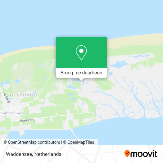 Waddenzee kaart