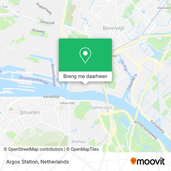 Argos Station kaart