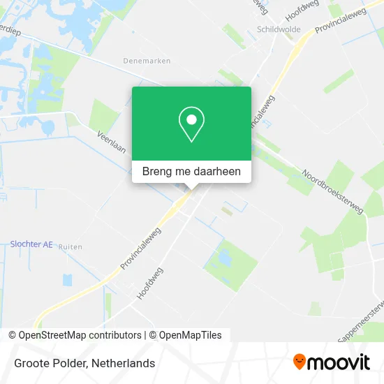 Groote Polder kaart