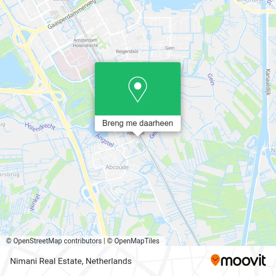 Nimani Real Estate kaart