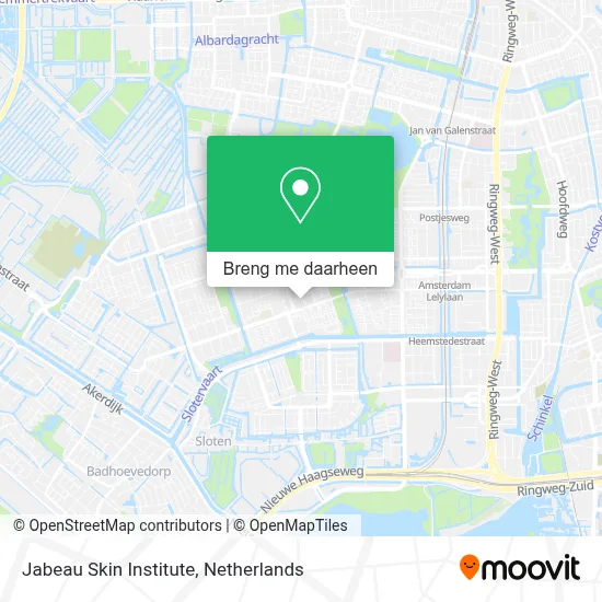 Jabeau Skin Institute kaart