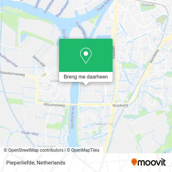 Pieperliefde kaart
