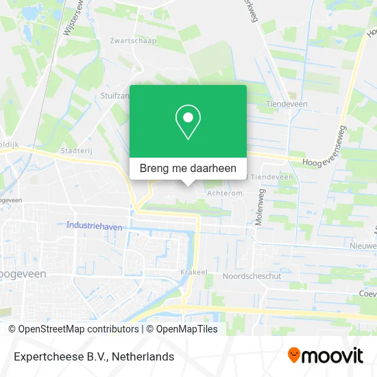 Expertcheese B.V. kaart