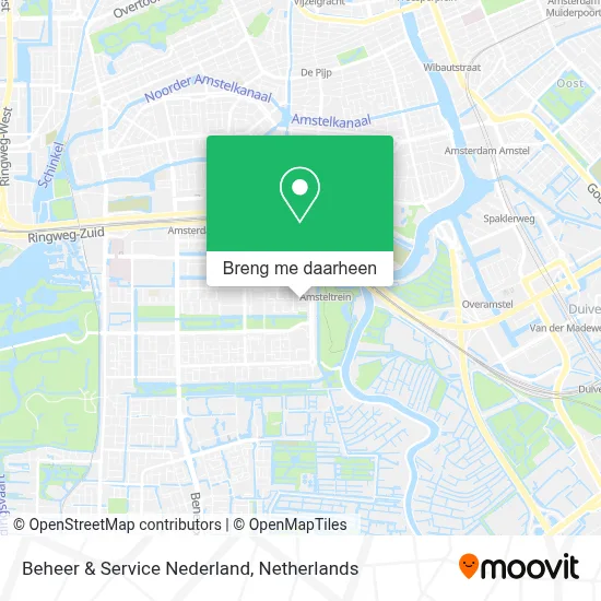 Beheer & Service Nederland kaart