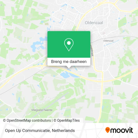 Open Up Communicatie kaart