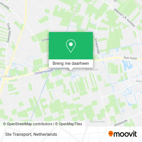 Ste Transport kaart